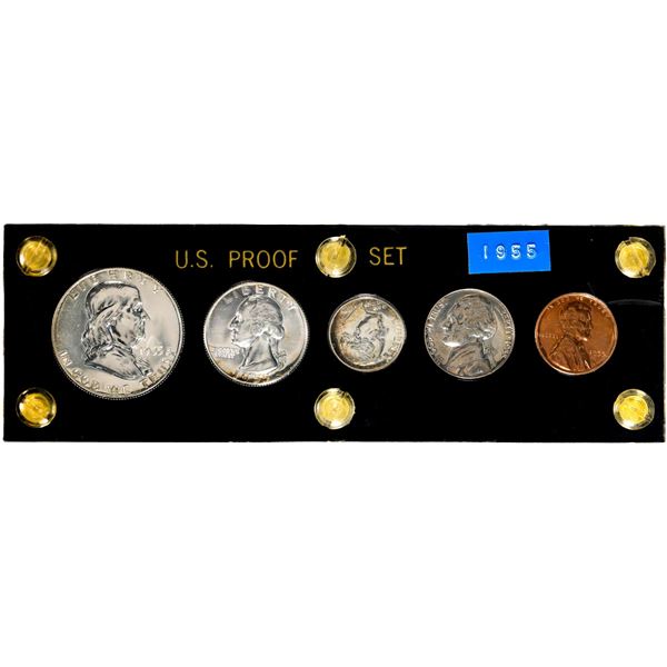 1955 (5) Coin Proof Set
