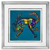 Image 1 : Lu Hong "Chinese Zodiac - Water Horse" Original Mixed Media on Paper