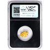 Image 2 : 2.57 Gram California Gold Nugget NGC Vaultbox Unvaulted