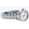 Image 2 : Rolex Ladies Stainless Steel Diamond Datejust Wristwatch