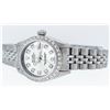 Image 7 : Rolex Ladies Stainless Steel Diamond Datejust Wristwatch