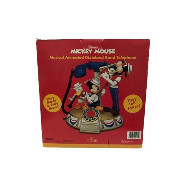 Mickey Mouse Animated Dixieland Band Telephone