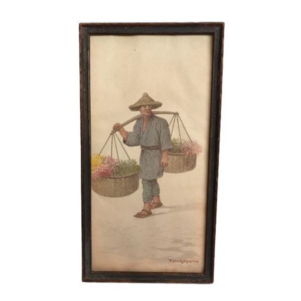 Watercolor by artist Takashi Nakayama