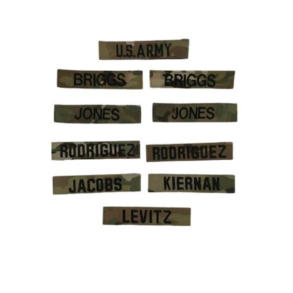 The Dog Character Name Hat Patches Movie Props