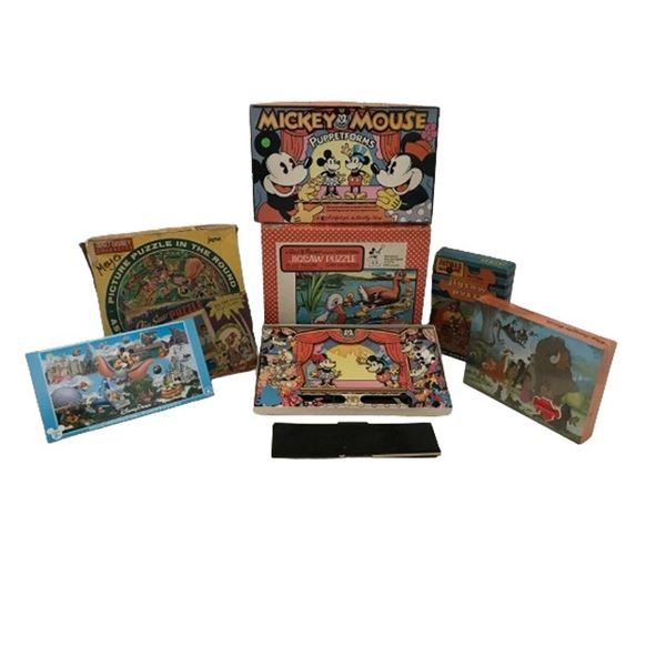 Vintage Disney Puzzles collection