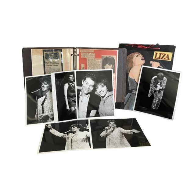 Liza Minelli Scrapbooks and Photos Collection