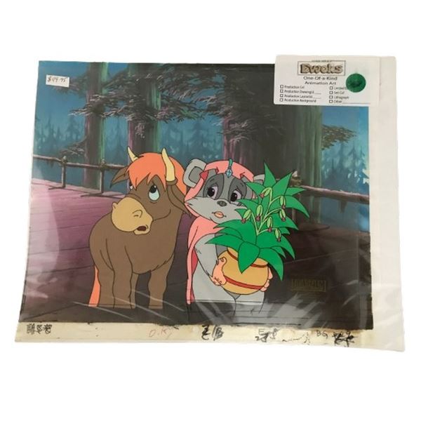 Star Wars Ewoks Animation Cel