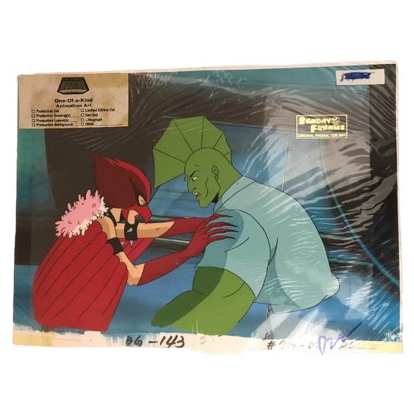 The Savage Dragon animation cel