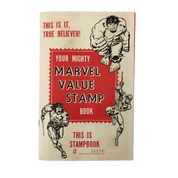 The Mighty Marvel Value Stamp Book - Rare