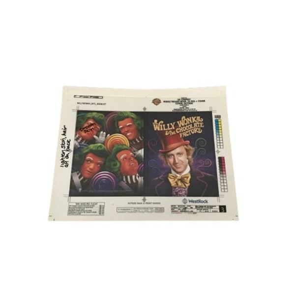 Willy Wonka and the Chocolate Factory Blu Ray Artwork