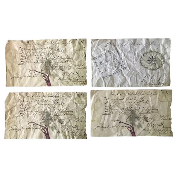 Django Unchained Cleopatra Club Paperwork Movie Props