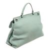 Image 4 : Gucci Green Leather Daily Bamboo 2Way Satchel Bag