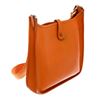 Image 2 : Hermes Orange Epsom Leather Evelyne GM Hobo Bag