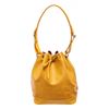 Image 1 : Louis Vuitton Yellow Leather Noe Shoulder Bag