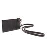 Image 3 : Balenciaga Black Calfskin Leather Logo Strap Cardholder
