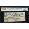 Image 1 : 1862 $2 T-42 Confederate PCGS 25