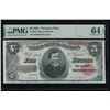 Image 1 : 1891 $5 Treasury Note PMG 64EPQ