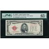 Image 1 : 1928F $5 Legal Tender Note PMG 65EPQ