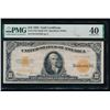 Image 1 : 1922 $10 Gold Certificate PMG 40