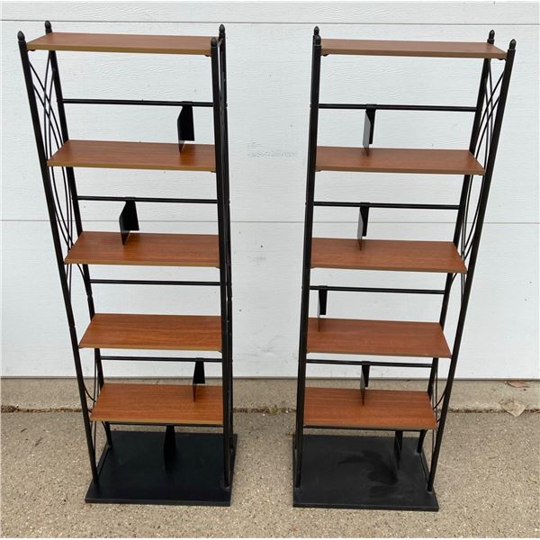 MATCHING SHELVES, PAIR