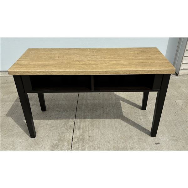 TABLE WITH MARBLE TOP LOOK