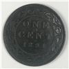 Image 1 : Canadian Large Cent 1891 VF+ SLSD