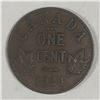 Image 1 : Canadian Small  Cent 1924 Fine +