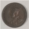 Image 2 : Canadian Small  Cent 1924 Fine +