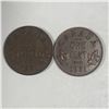 Image 1 : Canadian Small  Cent 1931 X 2 VF-EF+