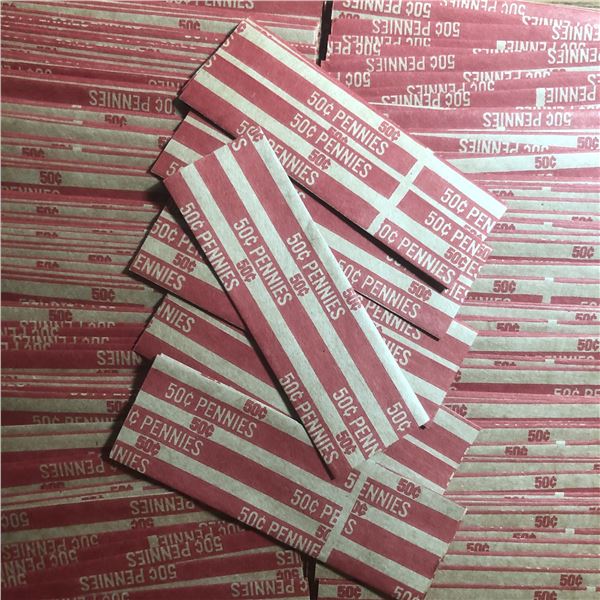 200+ Papper Penny Coin Wrappers