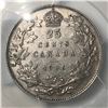 Image 1 : 1936 King George V 25 Cents PCGS AU-50