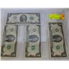 Image 1 : 4 SEQUENTIAL 2013 $2 U.S BILLS