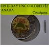 Image 2 : 2019 D-DAY UNCIRCULATED COLOURED $2 COIN CANADA