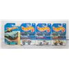 Image 1 : HOTWHEELS 4 PACK OF TRUCKS 2011 STUDEBAKER CHAMP