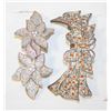 Image 1 : PAIR OF VINTAGE HAIR CLIPS