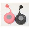 Image 1 : PAIR OF WATERPROOF BLUETOOTH SPEAKERS