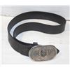Image 1 : MENS LAMMLE'S 32" GENUINE LEATHER