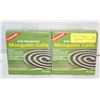 Image 1 : 2 NEW MOSQUITO COIL PACKS OF 10 EACH