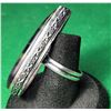 Image 2 : 17)  NATURAL PURPLE AND TRANSLUCENT SIZE 7 RING,