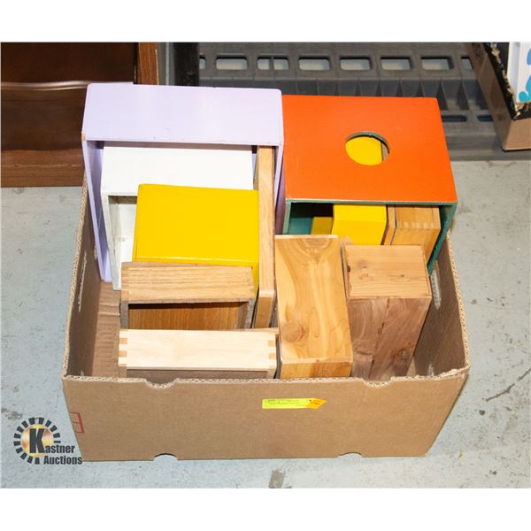ASST WOODEN BOXES