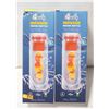 Image 1 : NEW 2 BOTTLES INFUSER WATER BOTTLES