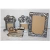 Image 1 : CHILDREN'S METAL PICTURE FRAMES & CHROME TRAIN BAN