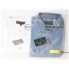 Image 1 : NEW MEN'S SHIRTS 1 DENIM/1WHITE SIZE XL