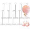 NEW CLEAR ACRYLIC BALLOON STANDS 10 PACK