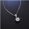 Image 3 : 1 CT GRA CERTIFIED MOISSANITE 925 SILVER NECKLACE
