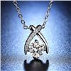 Image 4 : 1 CT GRA CERTIFIED MOISSANITE 925 SILVER NECKLACE