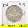 Image 1 : 1951 CANADA SILVER DOLLAR ARN