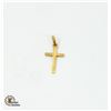 Image 1 : 14K GOLD CROSS SUNBURST PENDANT