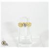 Image 1 : APPRAISED 18 KARAT YELLOW GOLD DIAMOND RING SIZE 5