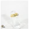 Image 2 : APPRAISED 18 KARAT YELLOW GOLD DIAMOND RING SIZE 5